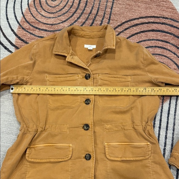 J. Jill women’s Brown Shirt Jacket small - Picture 6 of 8